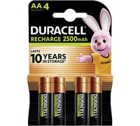 Duracell Batterie rechargeable HR6/AA 2500 mAh 4 pièces