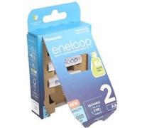 Sanyo Pile rechargeable eneloop BK-3MCDE/2BE AA 1,2V Ni-MH 2000 mAh prêt à l'emploi Lot de 2