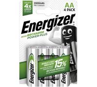 Pile rechargeable LR6 (AA) NiMH Energizer Power Plus HR06 2000 mAh 1.2 V 4 pc(s)