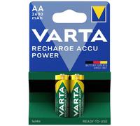 Pile rechargeable LR6 (AA) NiMH Varta RECH.AC.Power AA2600mAh BLI2 2600 mAh 1.2 V 2 pc(s)
