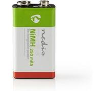 Nedis Pile Rechargeable Ni-MH-E Block 8.4 V DC 250mAh 6LR61 Préchargée