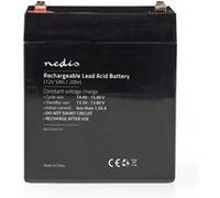 Pile rechargeable plomb-acide Nedis BALA500012V Noir Noir G