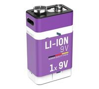 Ansmann Batterie Li‑ion ANS 1315-0005 – 9 V 340 mAh – Rechargeable USB‑C – 1 pièce