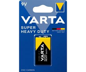 Pile Saline 9V / 6LR61 Varta Super Heavy Duty