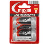 PILE SALINE R20 D CARBONE ZINC 1.50V BLISTER x2 MAXELL