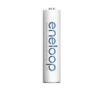 Pile Sanyo BK-4MCDE/4BE AAA 1,2V 800 mAh Rechargeable x4 Blanc