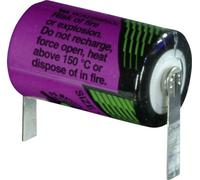 Pile spéciale 1/2 LR6 (AA) lithium Tadiran Batteries 11 1 05502 00 résiste aux températures élevées, cosses à souder en U 3.6