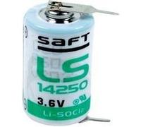 Pile spéciale 1/2 R6 lithium Saft LS142502PF picots à souder en U 3.6 V 1200 mAh 1 pc(s) G
