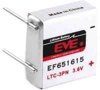 Pile spéciale LTC-3PN lithium EVE 232541 picots à souder en U 3.6 V 400 mAh 1 pc(s)