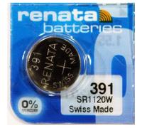 Pile SR1120W 391 oxyde argent SR55 1.55V 50mAh x1