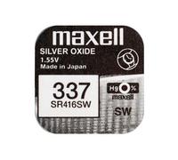 PILE SR416SW OXYDE ARGENT 337 1.55V 8mAh x1 MAXELL