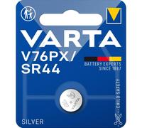 Pile SR44 / V76PX Varta Oxyde d'Argent 1,55V
