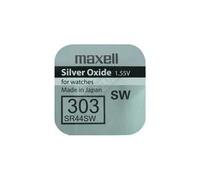 PILE SR44SW OXYDE ARGENT 303 1.55V 165mAh x1 MAXELL