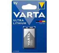 Pile Ultra Lithium 9 V, paquet de 1