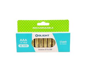Piles AA 1,2V 2100mAh 8pcs / Piles AAA 1,2V 950mAh 12pcs