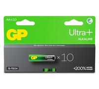 GP Piles alcalines Ultra Plus AA (LR6) 1,5 V - Lot de 10