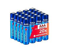 Piles AAA Alcalines PLUS LR03 (1,5V, Lot de 20) - Longue Duree de Vie - Ideales pour Telecommandes, Jouets, Appareils Photo et Plus - Usage