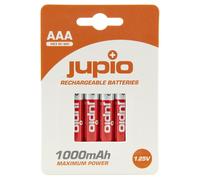 Piles AAA Jupio 1000mAh - 4 unités