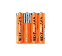 Xtorm Piles AAA NextGen rechargeables USB‑C 570 mAh – Lot de 4