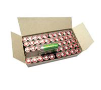 Piles Alcaline A23 - Eunicell - 12V - Lot de 50 - Compatibilité télécommandes - 10mm x 28mm
