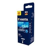 Varta Piles alcalines Longlife Power LR6 (AA) 1,5 V – Pack de 40