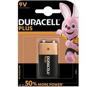 Piles alcaline Duracell - Pile Alcaline - 9V x 1 - Plus Power (6LR61) 7367