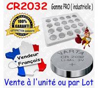 Pile bouton lithium 3V CR2032 - VARTA - 6032101401