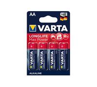 Piles alcalines AA 1.5 V Max Tech 4-Blister