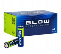 Piles alcalines AA Blow LR6, 1,5 V, carton 40 pièces