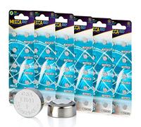 Piles alcalines de 1,5 V - LR41, 192, 92A, LR736 et AG3 - Pile Bouton pour appareils auditifs, amplificateurs, horloges, Jouets, télécommandes, calculatrices,60 pièces