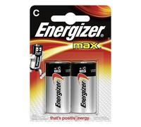 Piles alcalines Energizer Max Powerseal C LR14 2 unités