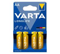 Piles alcalines VARTA LL AA LR06 pour télécommande d'horloge balance (lot de 4)