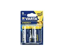 Varta LR20/D 1.5V BL/2 Pile Energy 0568083 Bleu