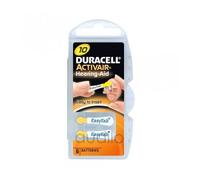 Piles Auditives Duracell Activair 10