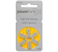 Piles auditives Power One P10 par 30 Plaquettes