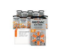 Piles Auditives Rayovac taille 13 | Lot de 10 plaquettes soit 60 piles