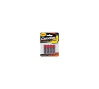 PILES BATON STANDARD CAMELION AA LR6/HR06 SUPER ALCALINE - LOT DE 4 PILES