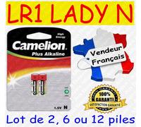 Camelion – Piles LR1 (Lady / N) – Alcaline 1,5 V – Pack de 2