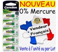 Camelion Pile alcaline A27 / V27A / MN27 / LR27A – 12V 26 mAh – 1 pièce