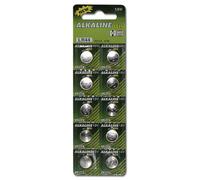 Piles bouton 10 exemplaires
