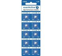 Piles bouton alcalines LR626 - Lot de 10