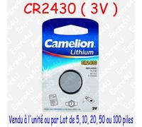 Piles BOUTON au choix : CR Lithium - LR Alcaline - SR Oxyde d'argent - Auditives