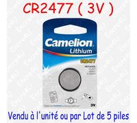 Piles BOUTON au choix : CR Lithium - LR Alcaline - SR Oxyde d'argent - Auditives