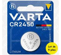 Piles bouton VARTA Lithium 3V - Au choix : CR2016 CR2025 CR2032 … CR2430 CR2450