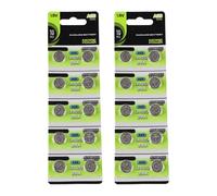 Piles boutons alcalines AG7AG8AG9 1,55 V, lot de 10 ou 20