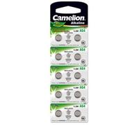 Camelion Piles AG4/LR66/LR626/377/376/177 alcalines 1,5 V - 10 pièces