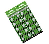 Piles boutons alcalines LR621 (20 ou 10 pièces)