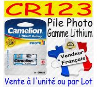 Camelion Pile CR123A / CR17335 / 123 Lithium 3V