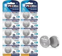 Piles Boutons CR2430 3v Lithium - Lot de 10, pour Montres, Calculatrices
