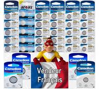Camelion Piles bouton CR2025 Lithium 3V – Blister 5 pièces